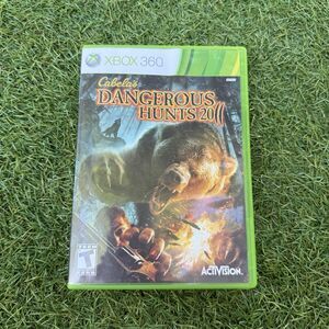 Cabela's Dangerous Hunts 2011 Xbox 360 2010‎ Case W/ Manual Working